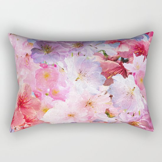 Cherry Blossom Rectangular Pillow