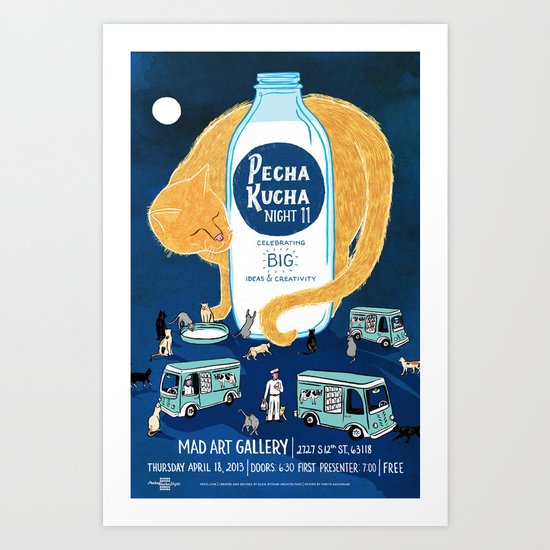 PK Night 11 Art Print
