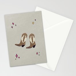 Rodeo Boots Stationery Card