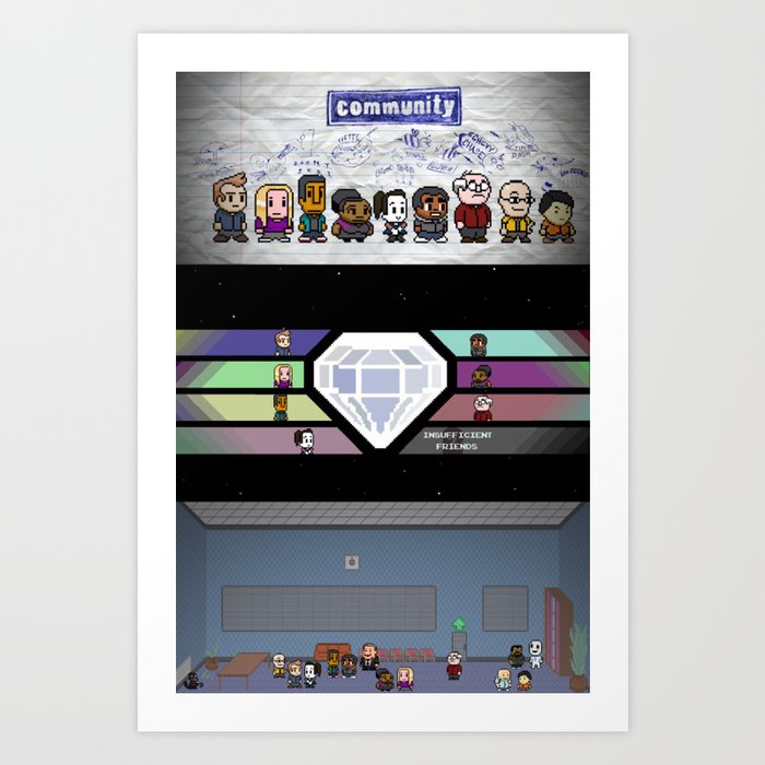 Community - Full Poster Art Print