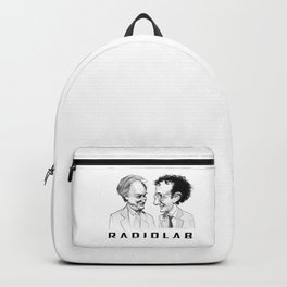 RadioLab with Robert and Jad Backpack