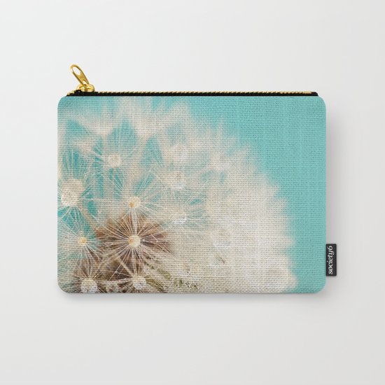 dandelion with waterdrops Carry-All Pouch