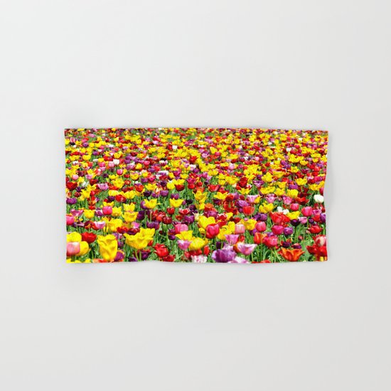 SEA OF TULIPS Hand & Bath Towel