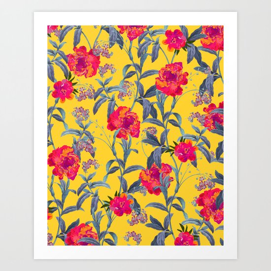 Come Into Blossom #society6 #decor #buyart Art Print
