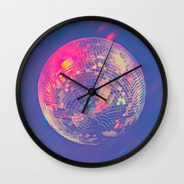 Disco 80s Wall Clock