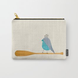 Bird On Paddle Carry-All Pouch