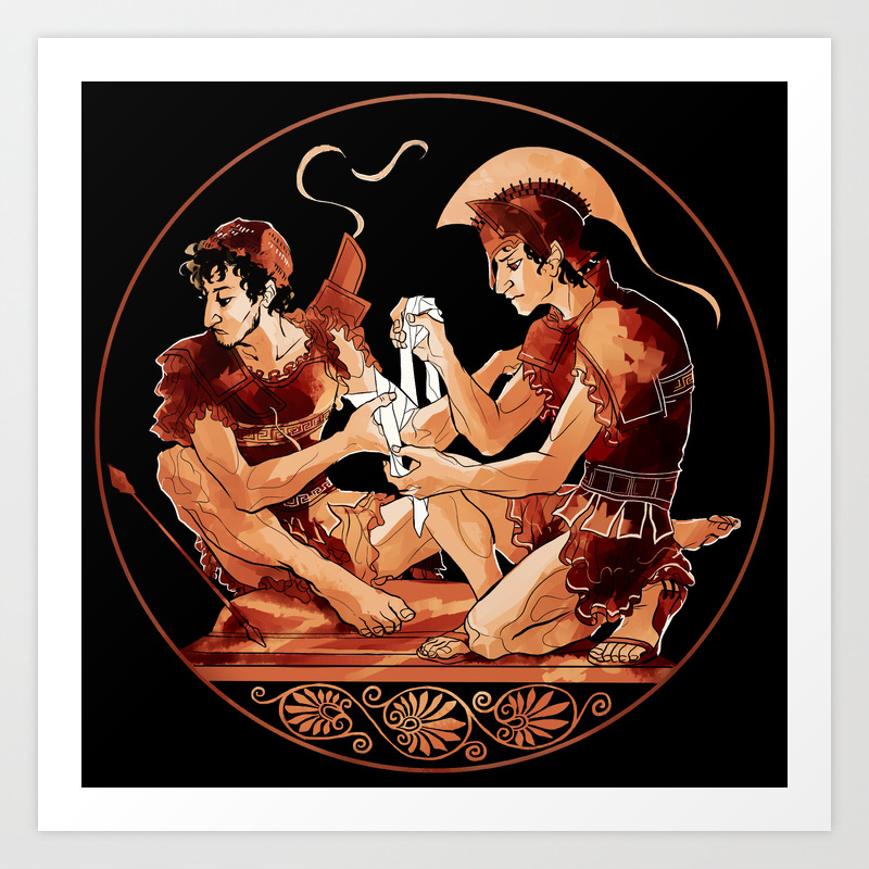 achilles and patroclus painting