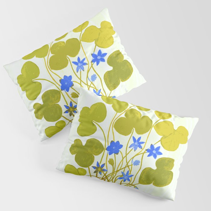 The blue and the green Pillow Sham