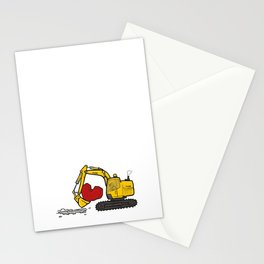 Heart Digger Stationery Cards