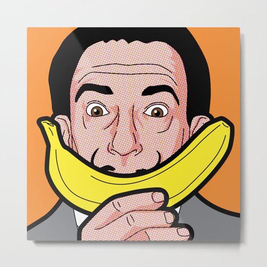 Pop Icon - Salvador Warhol Metal Print