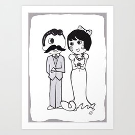 A Baltimore Wedding Art Print
