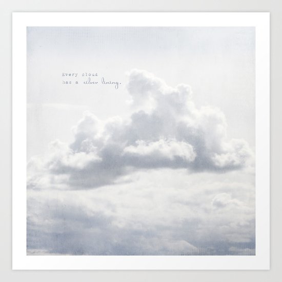 Silver Lining Art Print