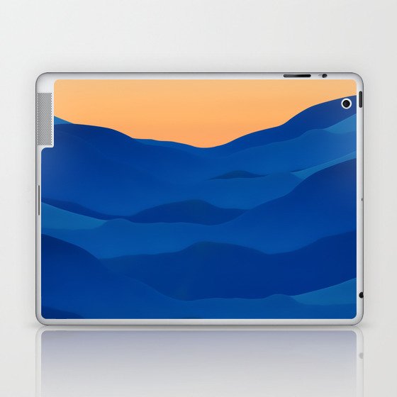 landscape waves Laptop & iPad Skin