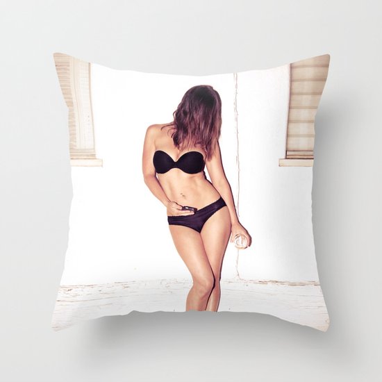 his last chance... Throw Pillow