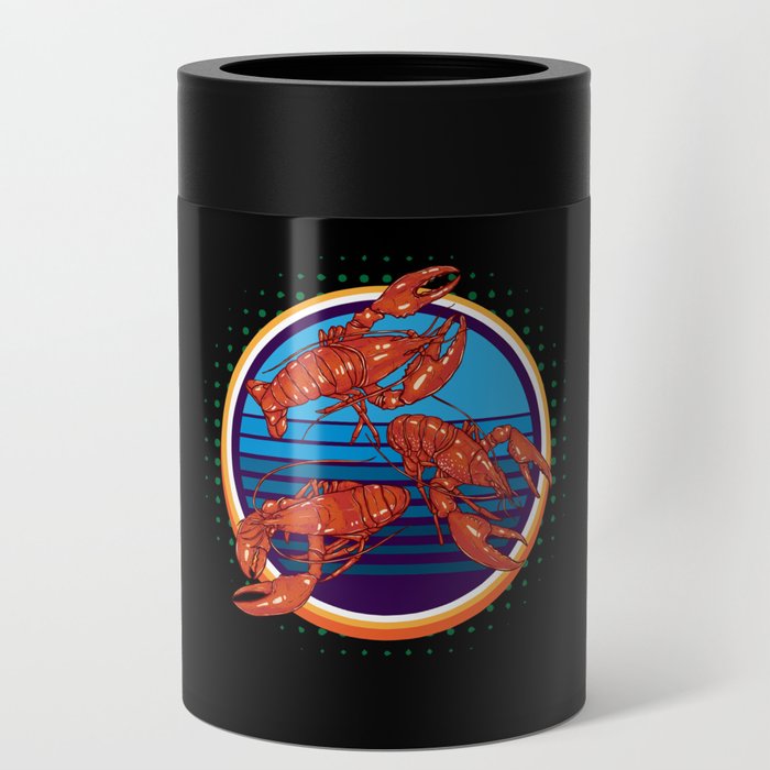 Lobster Shellfish Sea Creature Crab Can Cooler