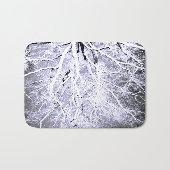 passage to hades color drained gray Bath Mat