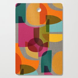 Mid Century Kaleidoscope Cutting Board