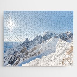 Monte Bianco / Mont Blanc mountain’s beauty Jigsaw Puzzle