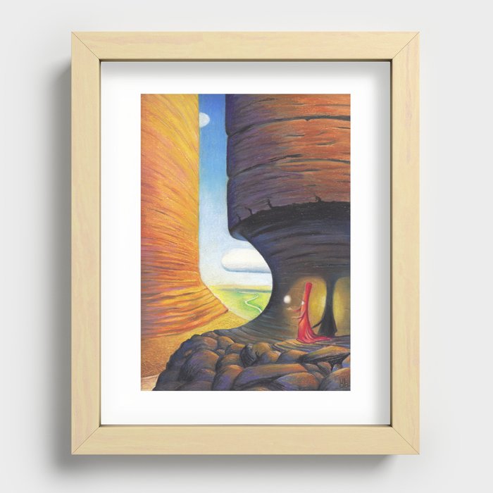 The Wizard Recessed Framed Print