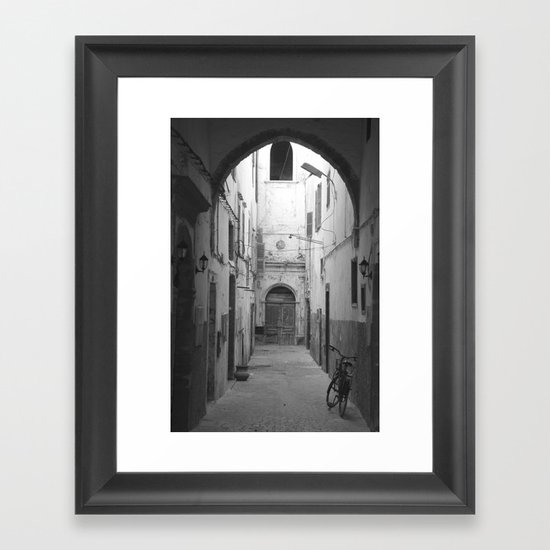 Marrakesh Alley Framed Art Print
