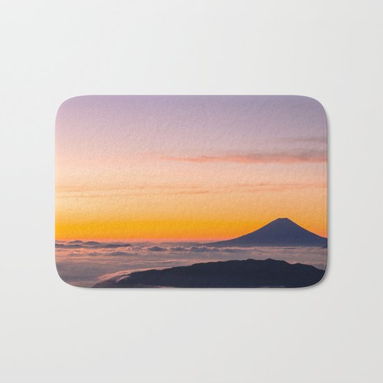Mountain in the Clouds Bath Mat