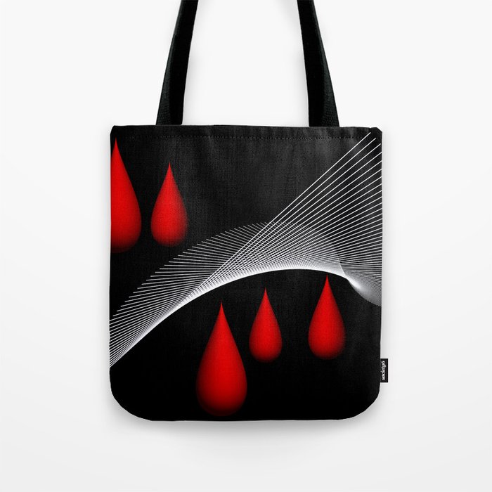 red tears -02- Tote Bag