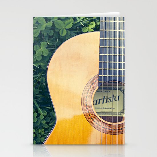 Artista Guitar Stationery Cards