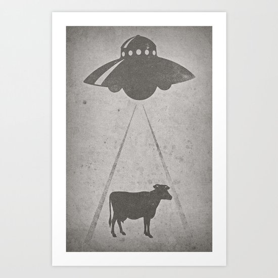 Everybody loves beef Art Print