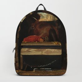 Leisure and Labor, 1858 by Frank Blackwell Mayer Backpack