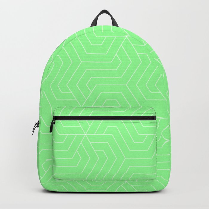 Mint green - green - Modern Vector Seamless Pattern Backpack