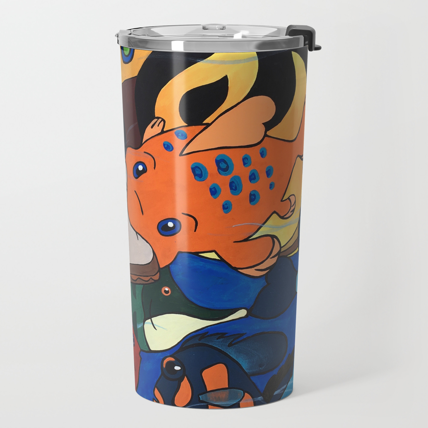 Pudge The Fish Travel Mug By Kbushman15 Society6