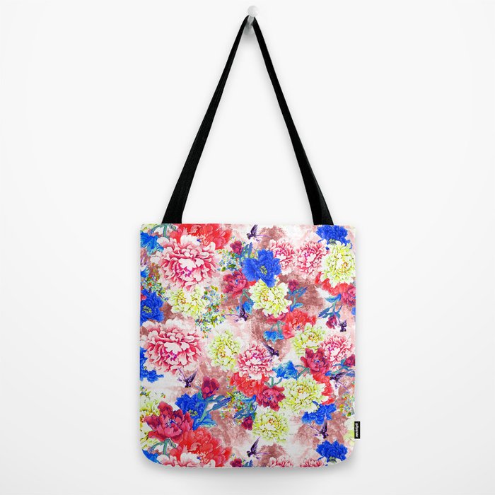 Floral Pattern Tote Bag by eduardodoreni | Society6