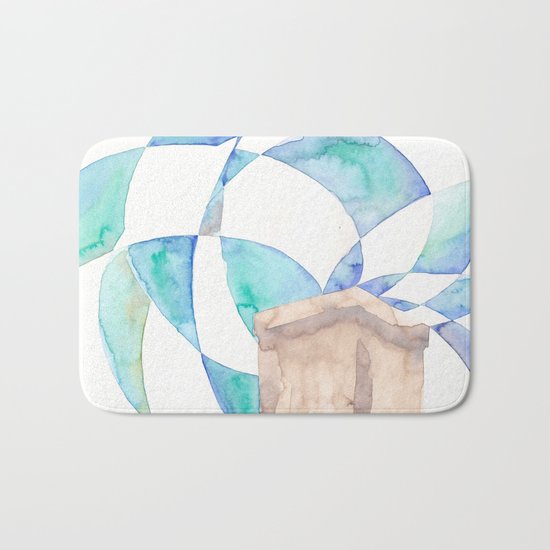 Blue Sky Bath Mat