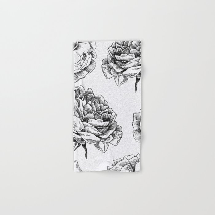Roses Hand & Bath Towel