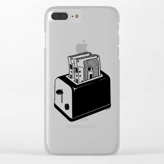 Hot Music Clear iPhone Case