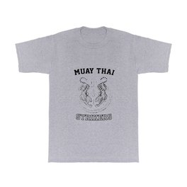 Muay Thai Kickboxing Strikers Tigers T Shirt