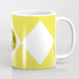 MMPR Yellow Coin Coffee Mug