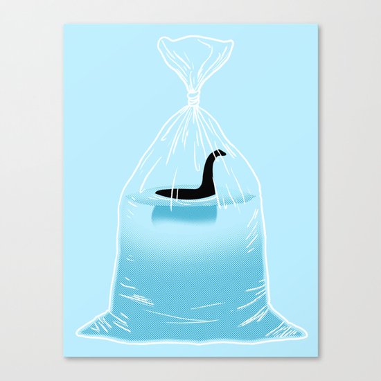 Loch Ness Golden Fish Canvas Print