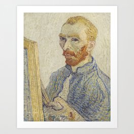 Portrait of Vincent van Gogh 1925–1928 Art Print