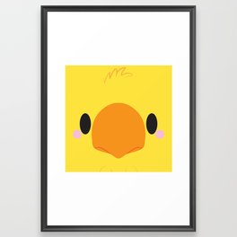 Chick Block Framed Art Print