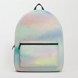 Rainbow Sky x Candy Cloud Backpack | Candycloud, Candysky, Rainbow, Digital, Unicornsky, Colorful, Painting, Rainbowsky, Abstractart, Sky 