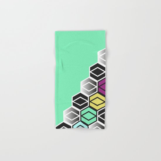 HexagonWall Hand & Bath Towel