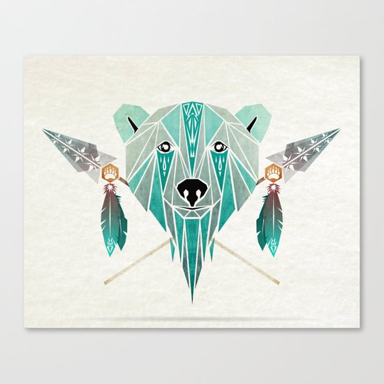 polar bear Canvas Print