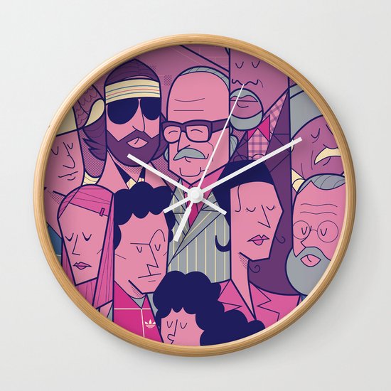The Royal Tenenbaums Wall Clock