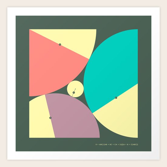 DESCARTES' THEOREM Art Print