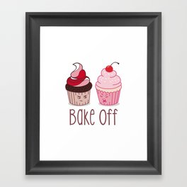 Bake Off Cupcake Wars Framed Art Print