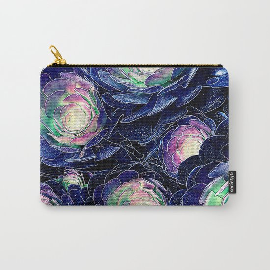 Plant Life At Night Carry-All Pouch