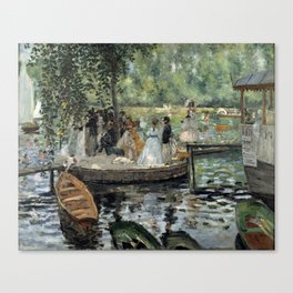 Pierre-Auguste Renoir - La Grenouillère Canvas Print