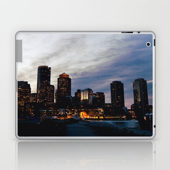 Christmas in Boston Laptop & iPad Skin
