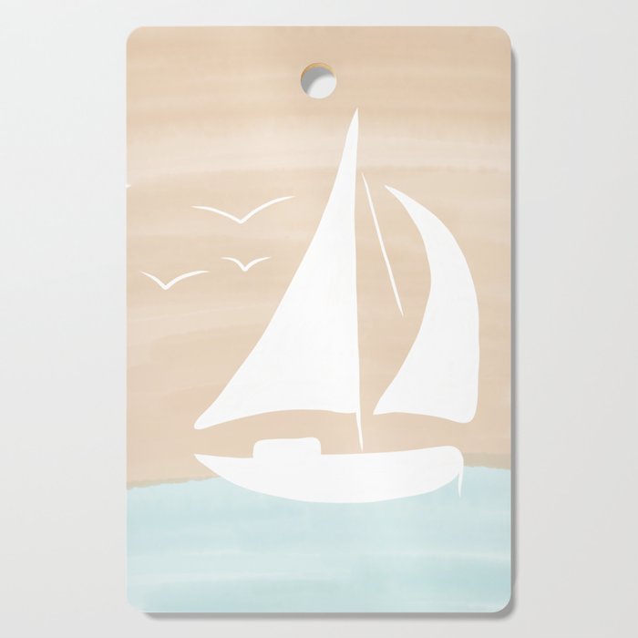 Sailboat Cutting Board